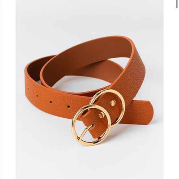 Francesca's Collections Accessories - Francesca’s Amira Double Circle Buckle Belt- M/L